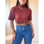 Camiseta Tanise Marrom