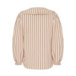 Camisa Celina - Listrada marrom