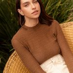 Blusa Virginia- Marrom