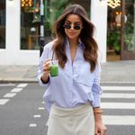 Camisa Cecilia - Oxfordine Azul