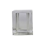 SOBRETAMPA CUBO B.15 GLASS TRANSP