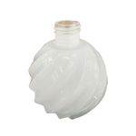 VIDRO BOLA ESPIRAL DEGRADE BRANCO 250ML R 28/410