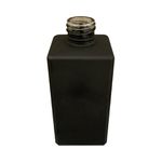 VIDRO SQUARE 250ML R 28 / 410 PRETO FOSCO