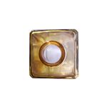 VIDRO SQUARE 250ML R 24/410 DEGRADE AMBAR