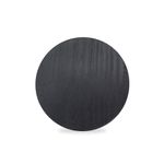 TAMPA MADEIRA PRETA PARA COPO DE VELA 260 e 265ML