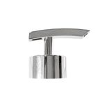 VALVULA BICO DE PATO R.28/410 PRATA PRIME METALIZADA