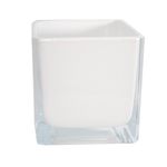 COPO DE VELA CUBE 130ML BRANCO MTZ-2130