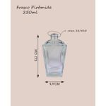 VIDRO PIRAMIDE 250ML R.28/410 TRANSPARENTE