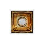 VIDRO PIRAMIDE 250ML R 28 / 410 DEGRADE AMBAR