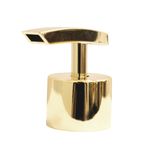 VALVULA BICO DE PATO R.28/410 DOURADA PRIME METALIZADA 