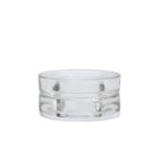 SOBRETAMPA FLORATE/ESTILO C/FURO B.15 GLASS TRANSPARENTE