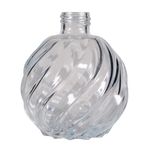 VIDRO BOLA ESPIRAL TRANSPARENTE 250ML R 28/410