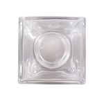VIDRO CUBE 100ML R.28/410 TRANSPARENTE