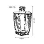 VIDRO ELEGANCE 220ML R.28/410 TRANSPARENTE