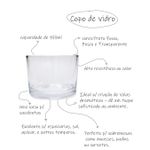 COPO DE VELA 155ML TRANSPARENTE