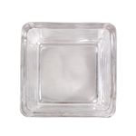 COPO DE VELA QUADRADO 70ML 5X5 TRANSP