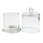 COPO DOMUS PARA VELA 210ML TRANSP MTZ-2160