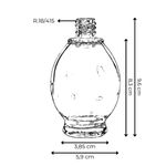 VIDRO BOLA 100ML R.18/415 TRANSPARENTE