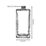 VIDRO HERA 100ML REC.15/GPI TRANSPARENTE