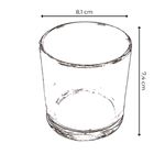 COPO DE VIDRO 260ML PRINCESS