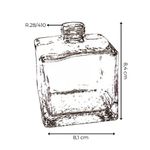 VIDRO CUBO 350ML R28/410 PRINCESS