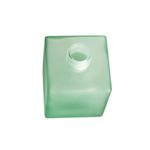 VIDRO CUBE 250ML R.28/410 VERDE FOSCO