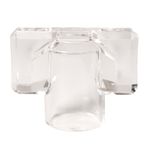 SOBRETAMPA ARROW C/RIB EASY LOCK B.15 GLASS TRANSP