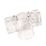 SOBRETAMPA ARROW C/RIB EASY LOCK B.15 GLASS TRANSP