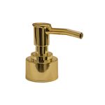 VALVULA BICO DE PATO R.28/410 ELEGANCE DOURADA METALIZADA