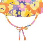 Chapéu de Praia Bebê Piscina Infantil Proteção UV 50+ Menina Margarida