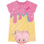  Vestido Infantil Menina Bolsinha Bonequinha Verão