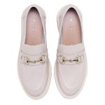 Mocassim Feminino Couro Anna Comfort Maxtherapy Off White