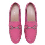 Mocassim Chloe Feminino Comfort em Couro Orquídea