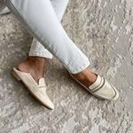 Mocassim Cristal Feminino Comfort em Couro Off White