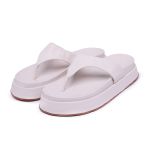Sandália Flatform Comfort Ísis Maxtherapy Off White