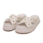 Sandália Flatform Comfort Scarlett Maxtherapy Off White