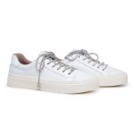 Tênis Paris Shine Comfort Couro Branco