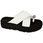 Flat Briana PRETO/BRANCO