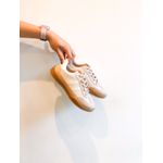 Tenis Brenda CREME,BEGE