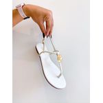 Rasteirinha Melanie OFF WHITE