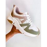Tenis Lola BEGE,VERDE