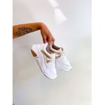 Tenis Lola BRANCO,DOURADO