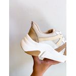 Tenis Lola BEGE,MANTEIGA