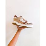 Tenis Jhesy CARAMELO,BEGE