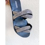 Rasteirinha Crystal PRETO GLITTER