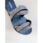 Rasteirinha Crystal PRETO GLITTER