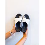 Flat Briana PRETO/BRANCO
