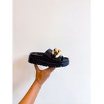 Flat Ivy PRETO/DOURADO