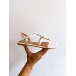 Sandalia Grecia OFF WHITE