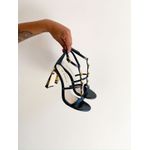Sandalia Hellen PRETO/DOURADO